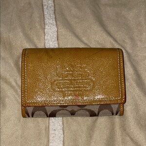 COACH Brown Leather Wallet